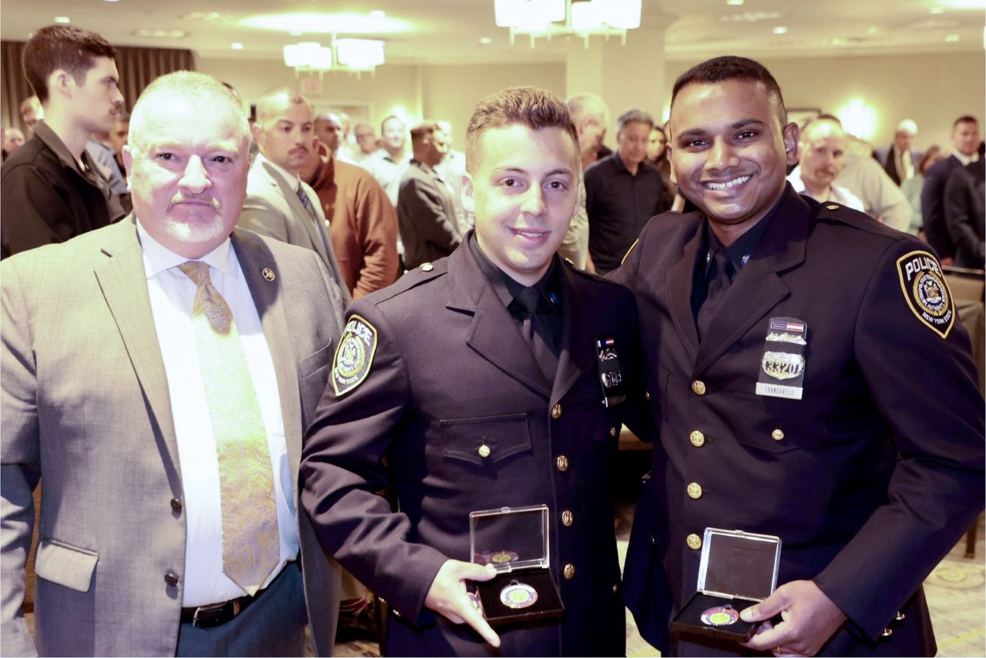 MTA Officers Awarded Medal of Valor for Heroic Act