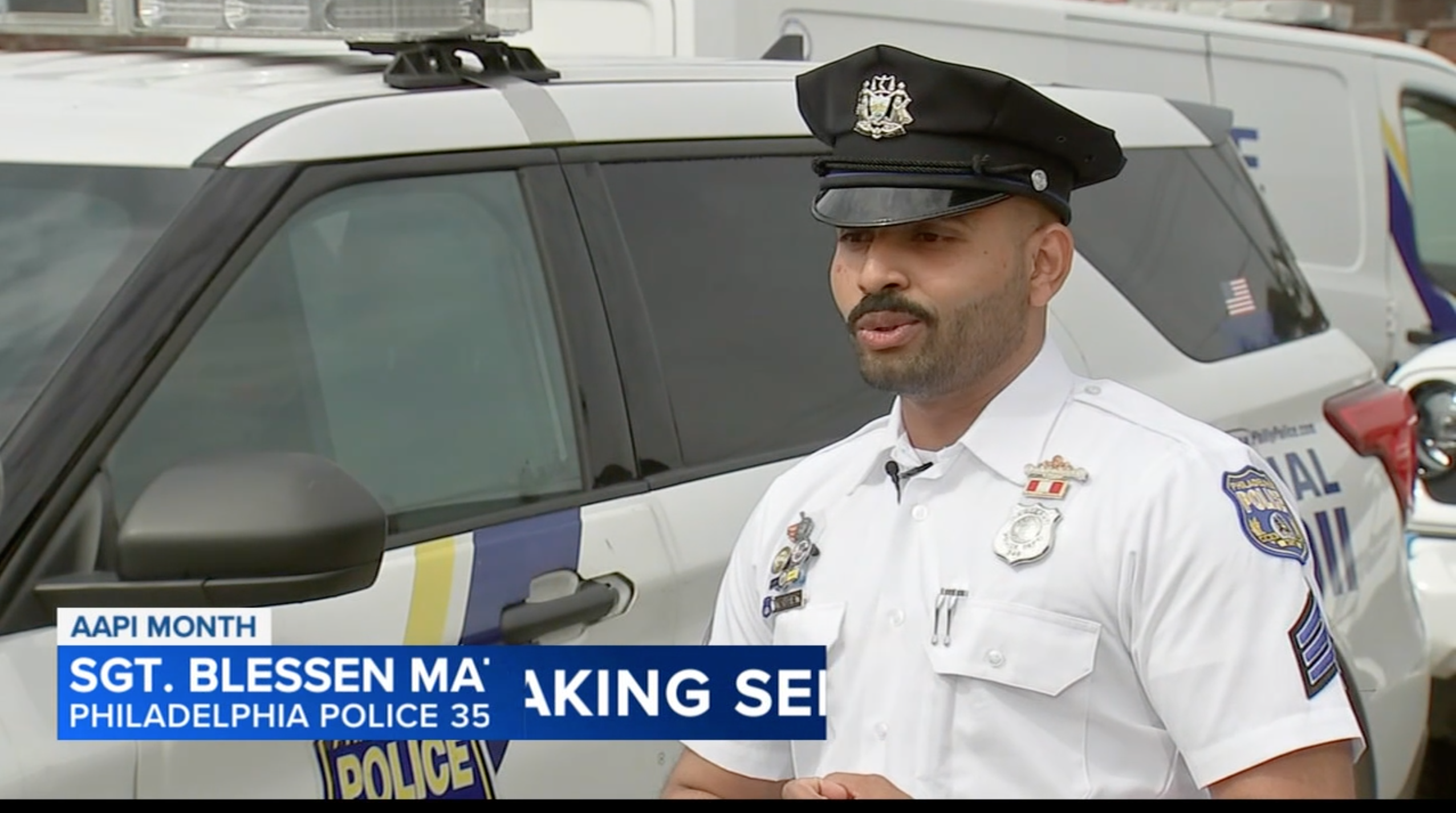 Philly police's first South Indian sergeant hopes he can inspire others